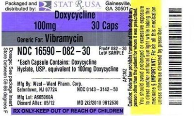 Doxycycline 100 mg_label Image (Doxycycline 100 mg Label)